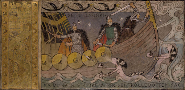 ÅSmund And His Brothers On The Sea 1902 1904
