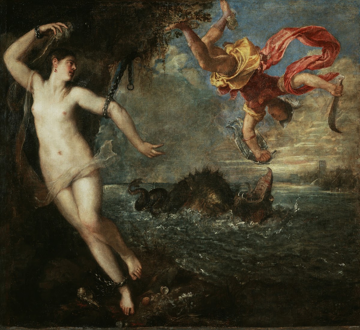 Perseus and Andromeda about 1554  1556
