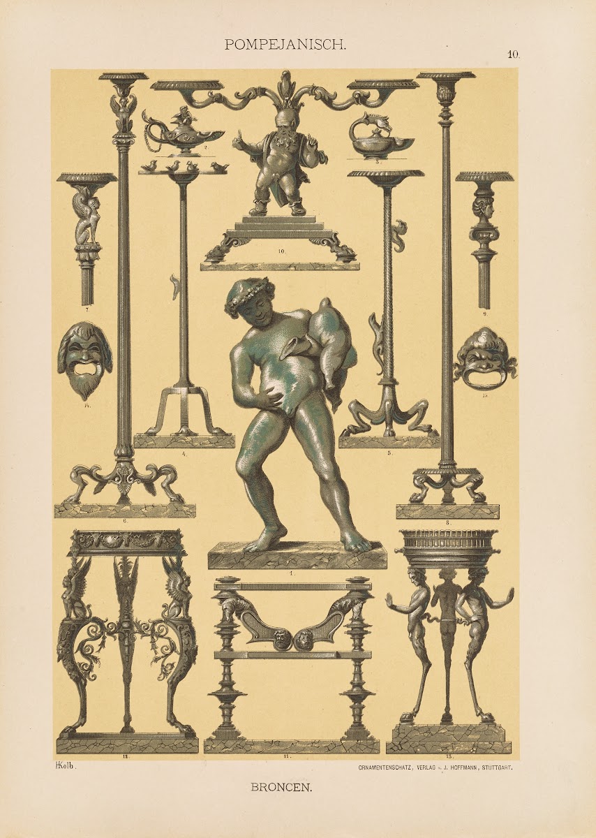 Pompejanisch  Bronzen 1887