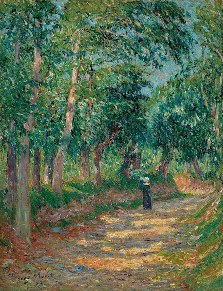 Chemin creux à Pont Aven 1898