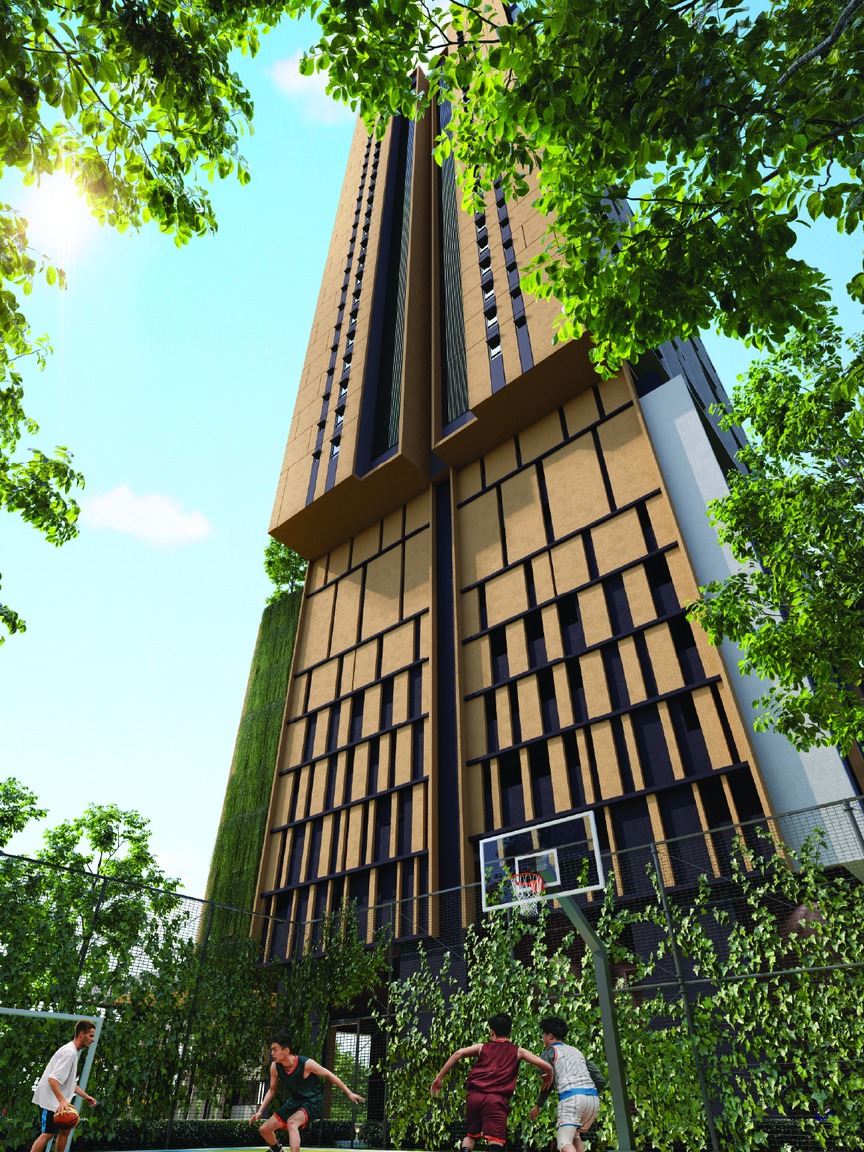 D'Nuri Residences @ Kwasa Damansara — tower basketball court