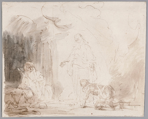 Samuel appears to Saul at the Witch of Endor 1640   1643