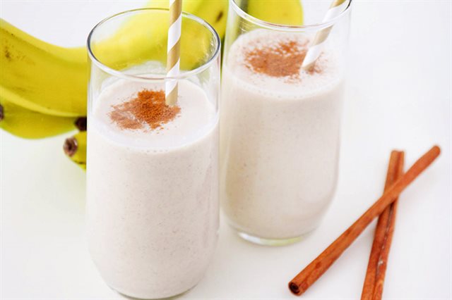 Sinh Tố Chuối Yến Mạch Hương Quế