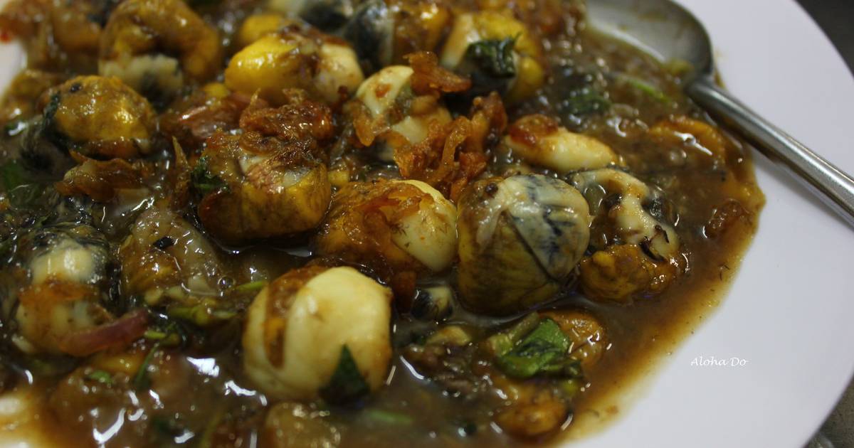 Cút lộn xào me