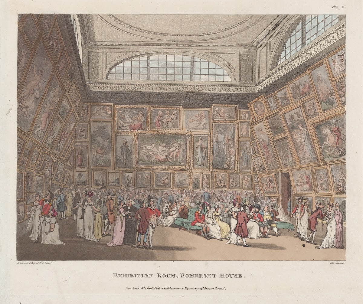Exhibition Room Somerset House 1808