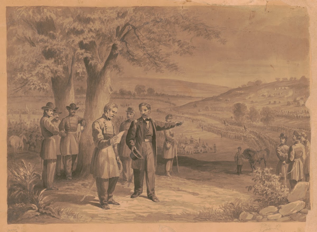 Lees surrender Civil War 1865