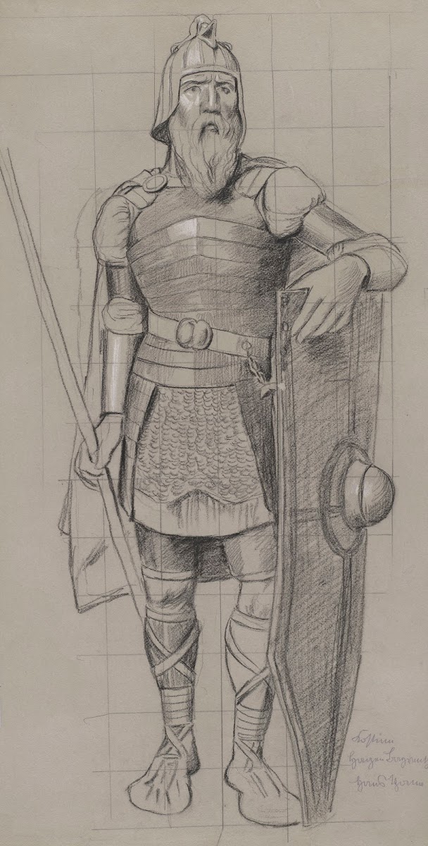 Costume Design for Hagen 1895   1897