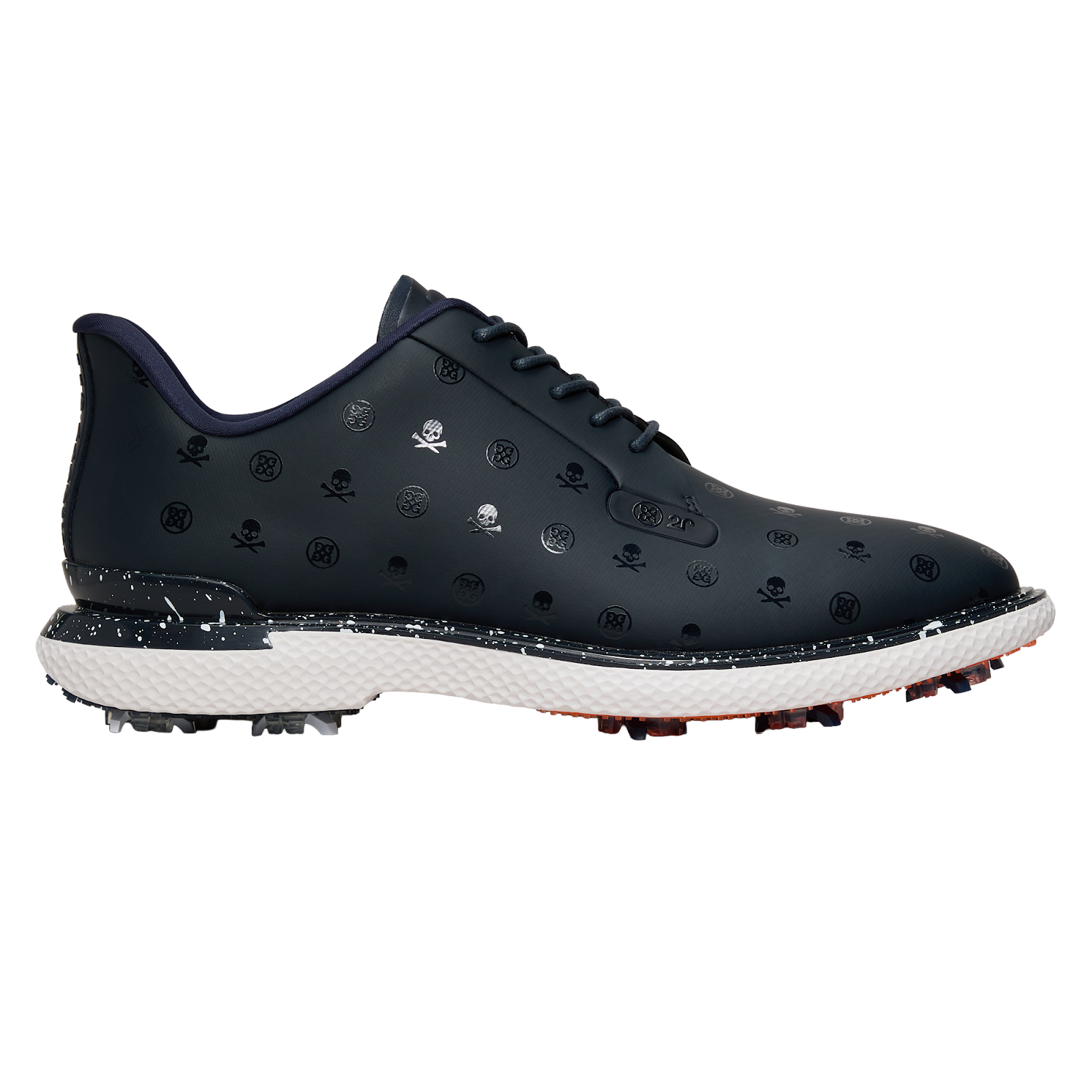 Gallivan2R G/LOCK Printed Skull & Tees Speckled Spiked Golf Shoe Twilight