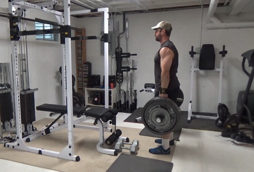 Single Rep Deadlifts Top