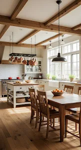 Minimalist City Park Scene in Autumn Illustration