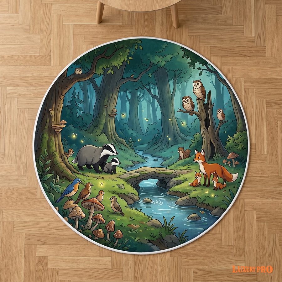 MDL Circular Sponge Floor Mat