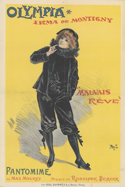 Olympia Irma de Montigny Mauvais rêve pantomine 1895