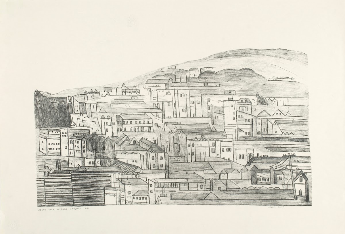 Scene from Ashbury Heights  San Francisco 1938 1939