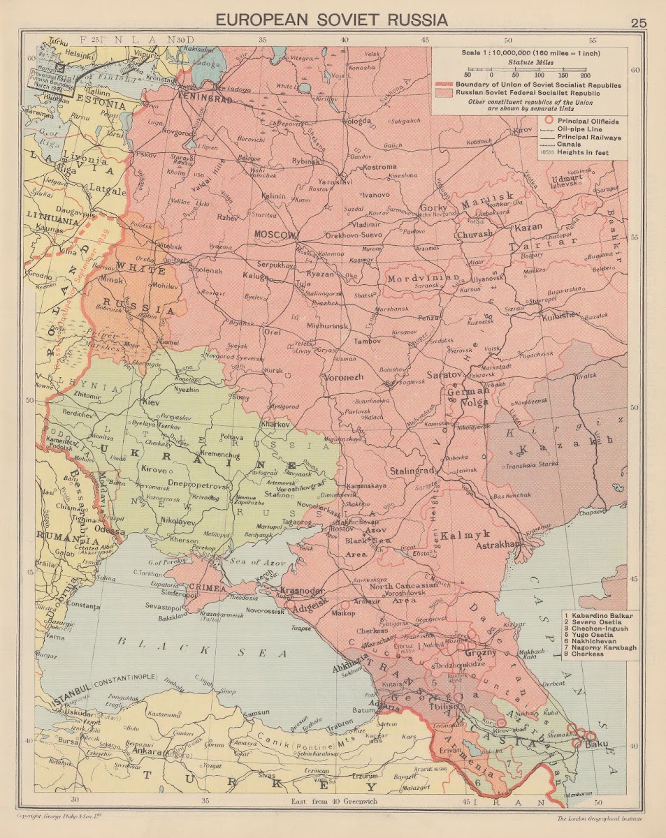 European Soviet Russia 1940