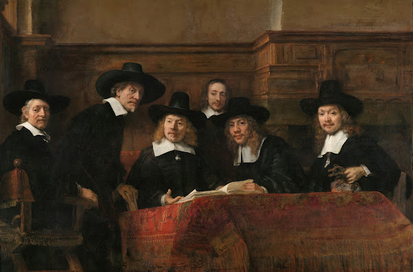 The Sampling Officials of the Amsterdam Drapers Guild Known as The Syndics 1662