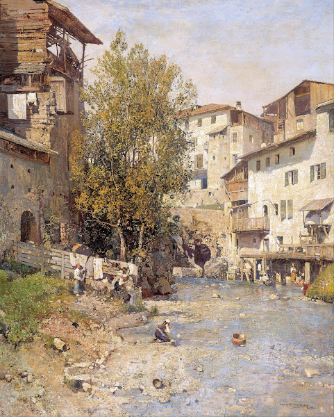 Landscape with a Village on the Outskirts of Rome