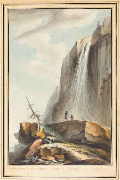 Cascade dessus Wasserberg Waterfall above Wasserberg 1915 1945