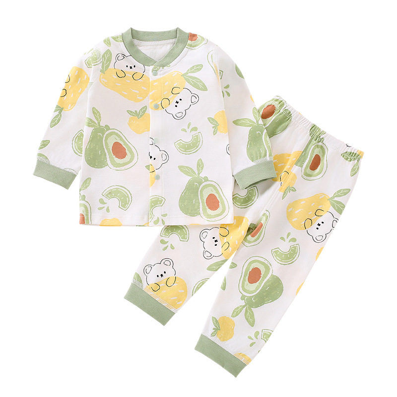 Baby Cotton Pajama Set, Two-Piece