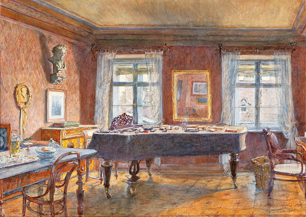 Music room of Johannes Brahms