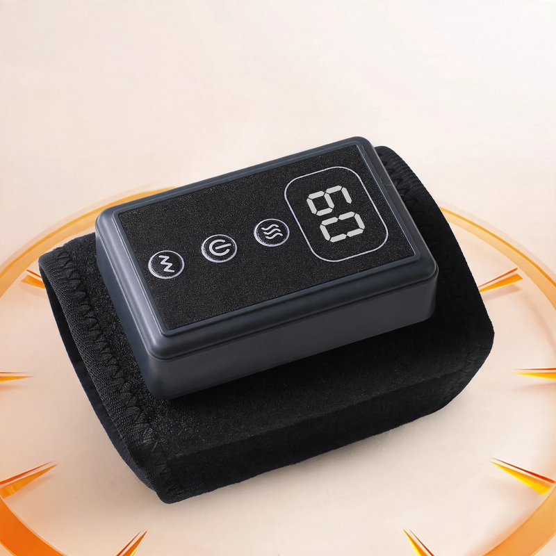Wrist heat massage device with timer