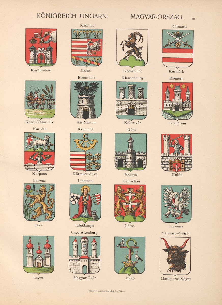 Königreich Ungarn Magyar Orszàg III 1904