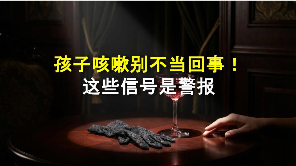 孩子咳嗽别不当回事！这些信号是警报