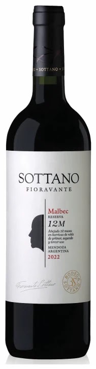 Botella Sottano Malbec Reserva 12 M