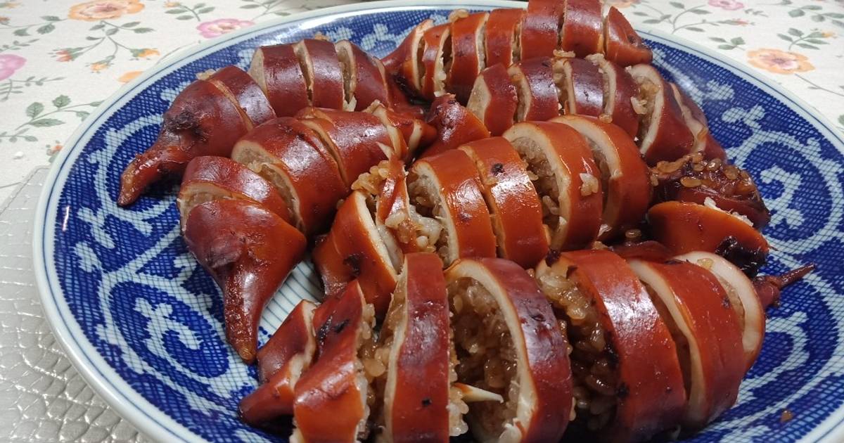 Mực nhồi kiểu Nhật