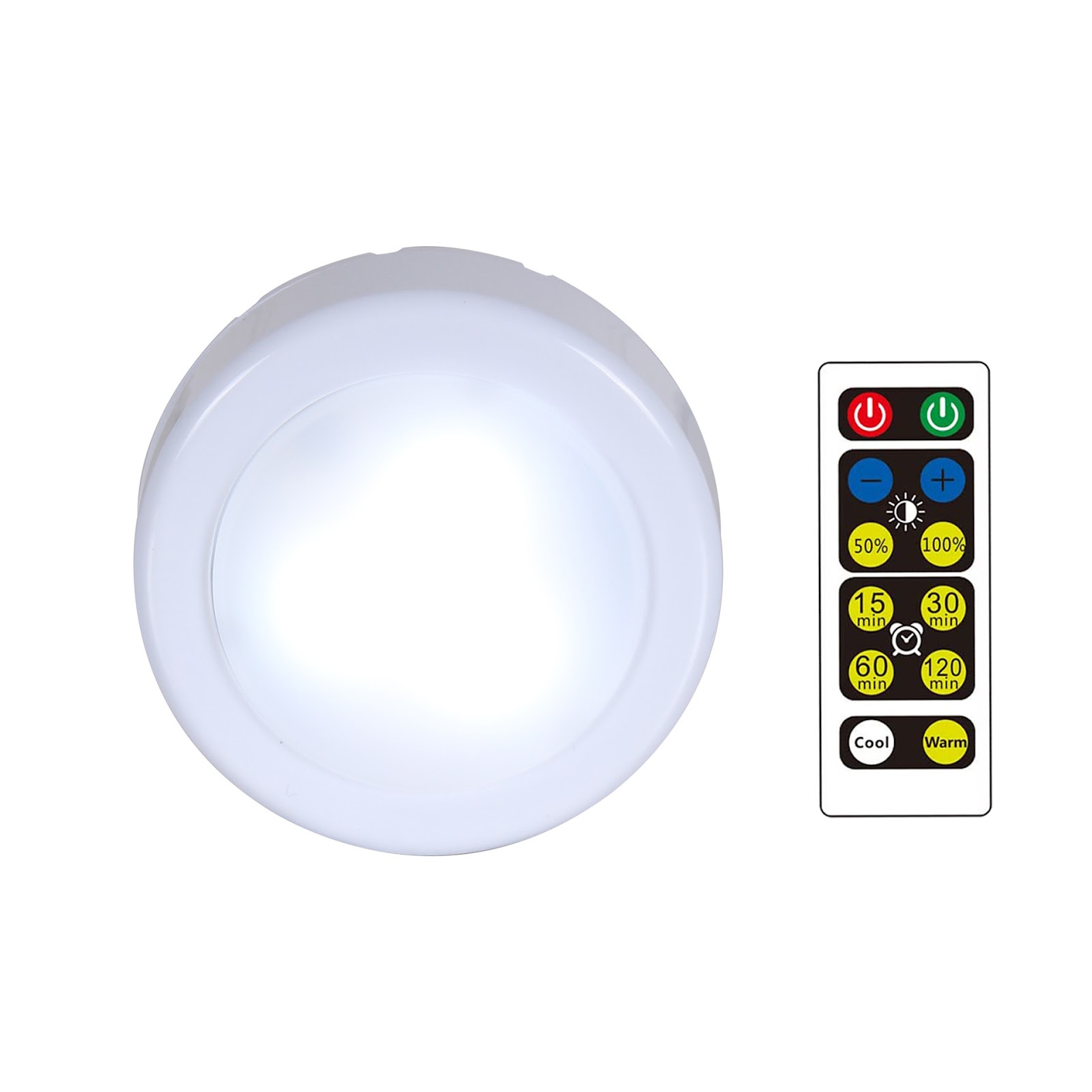 Mini Light, Plastic, Remote Control, 0.2 W