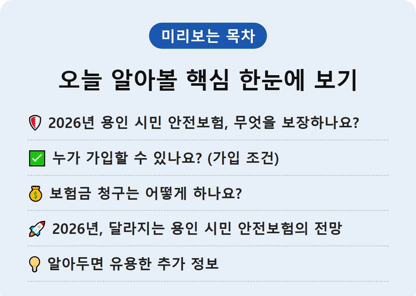 오늘 알아볼 핵심 한눈에 보기