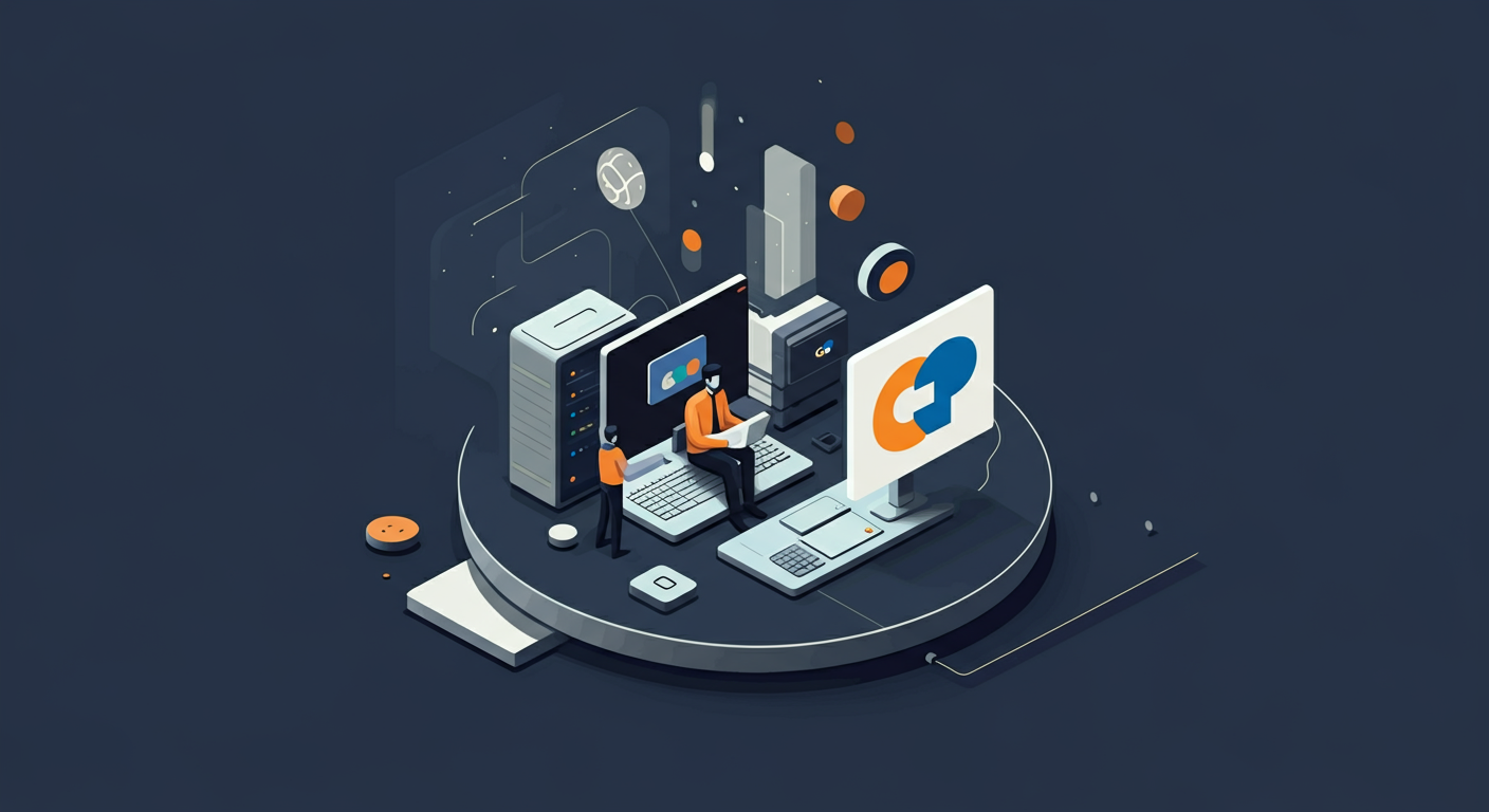 AI 생성 이미지: GCP 서비스 계정 권한 위임 시 발생할 수 있는 보안 취약점