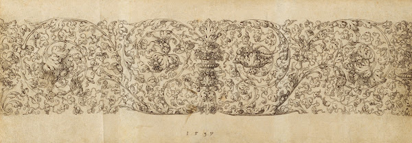 Design for a Frieze of Grapevines 1537