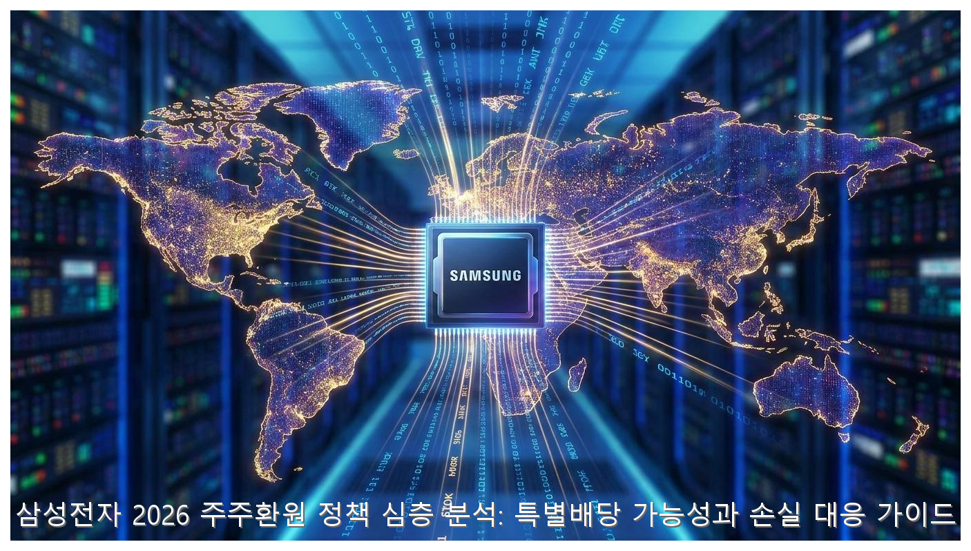 삼성전자 2026 주주환원 정책 심층 분석: 특별배당 가능성과 손실 대응 가이드 핵심 안내 및 분석 인포그래픽 (8)
