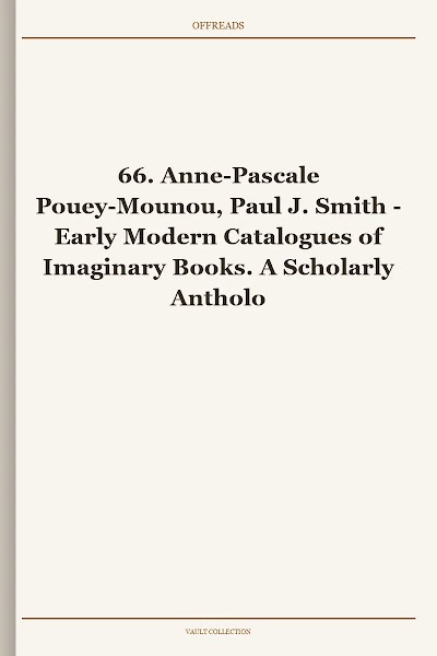 66. Anne-Pascale Pouey-Mounou, Paul J. Smith