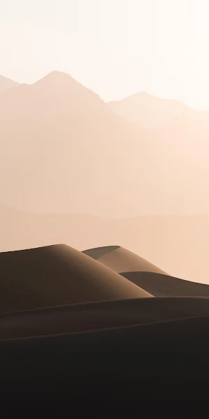 Sand Dunes, Desert Landscape, Mountain, Nature 4K iPhone Wallpaper Background