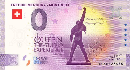 Billet 0€ FREDDIE MERCURYQUEEN THE STUDIO EXPERIENCE MONTREUX