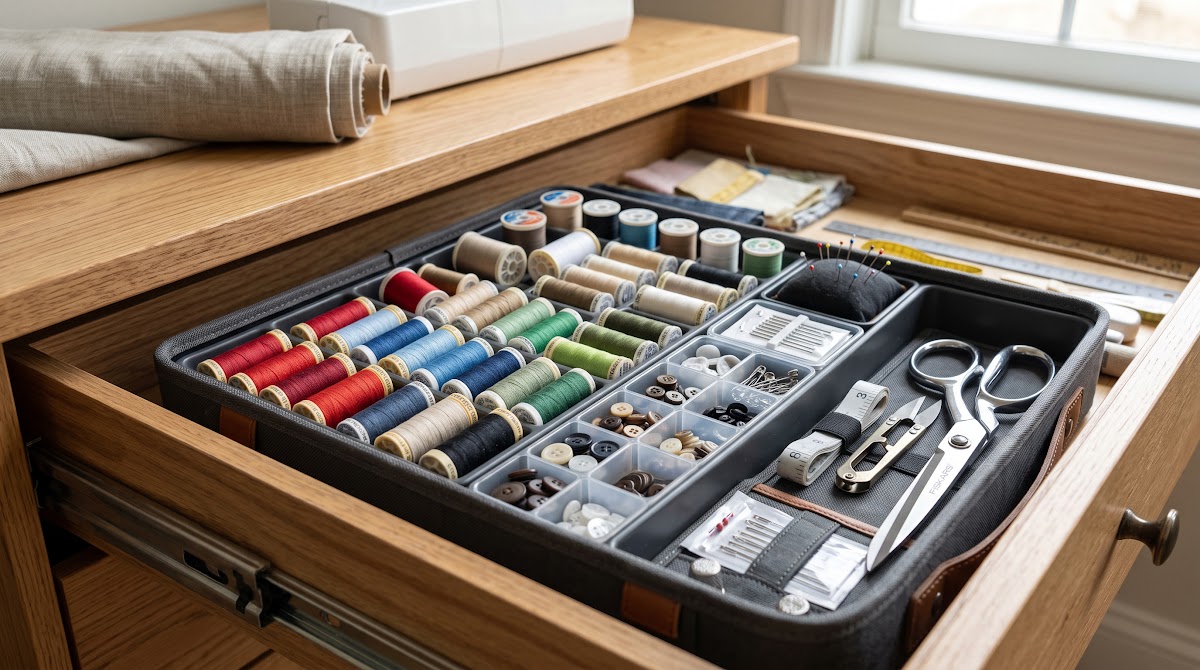 Best Sewing Kit Organizers for Home Sewing Supplies (2026) - BEST OVERALL — IN CONTEXT