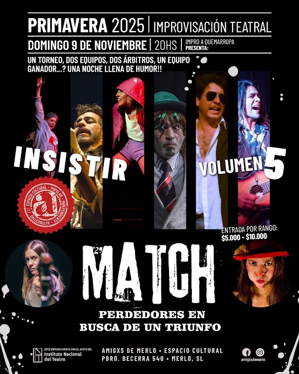 MATCH, perdedores en busca de un triunfo 💥🥊