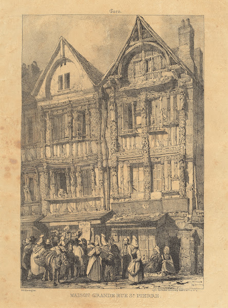 Caen  Maison Grande Rue Saint Pierre