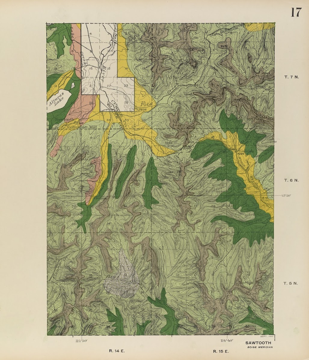 Forest atlas of the national forests of the United States Pl17 1907