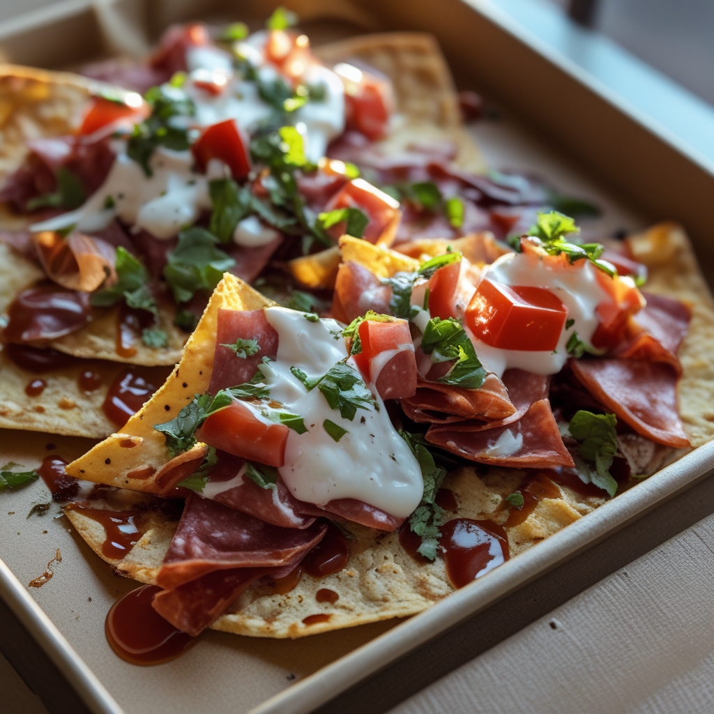Charcuterie Nachos Recipe: Easy, Homemade Crowd-Pleaser finished