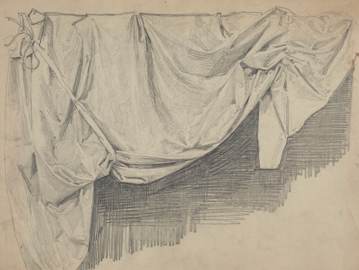 Theatre curtain 1891 1892