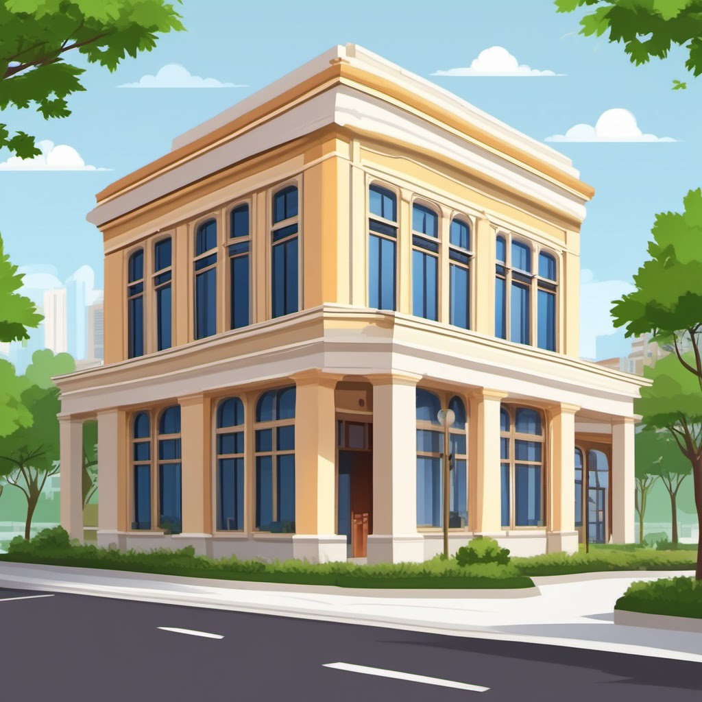 Hình minh họa: Khung cảnh cửa hàng và quy trình kinh doanh