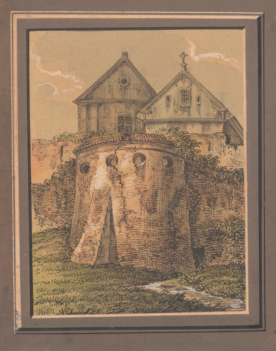 Rondel za Kosciolem Sw Marcina 1834 1839