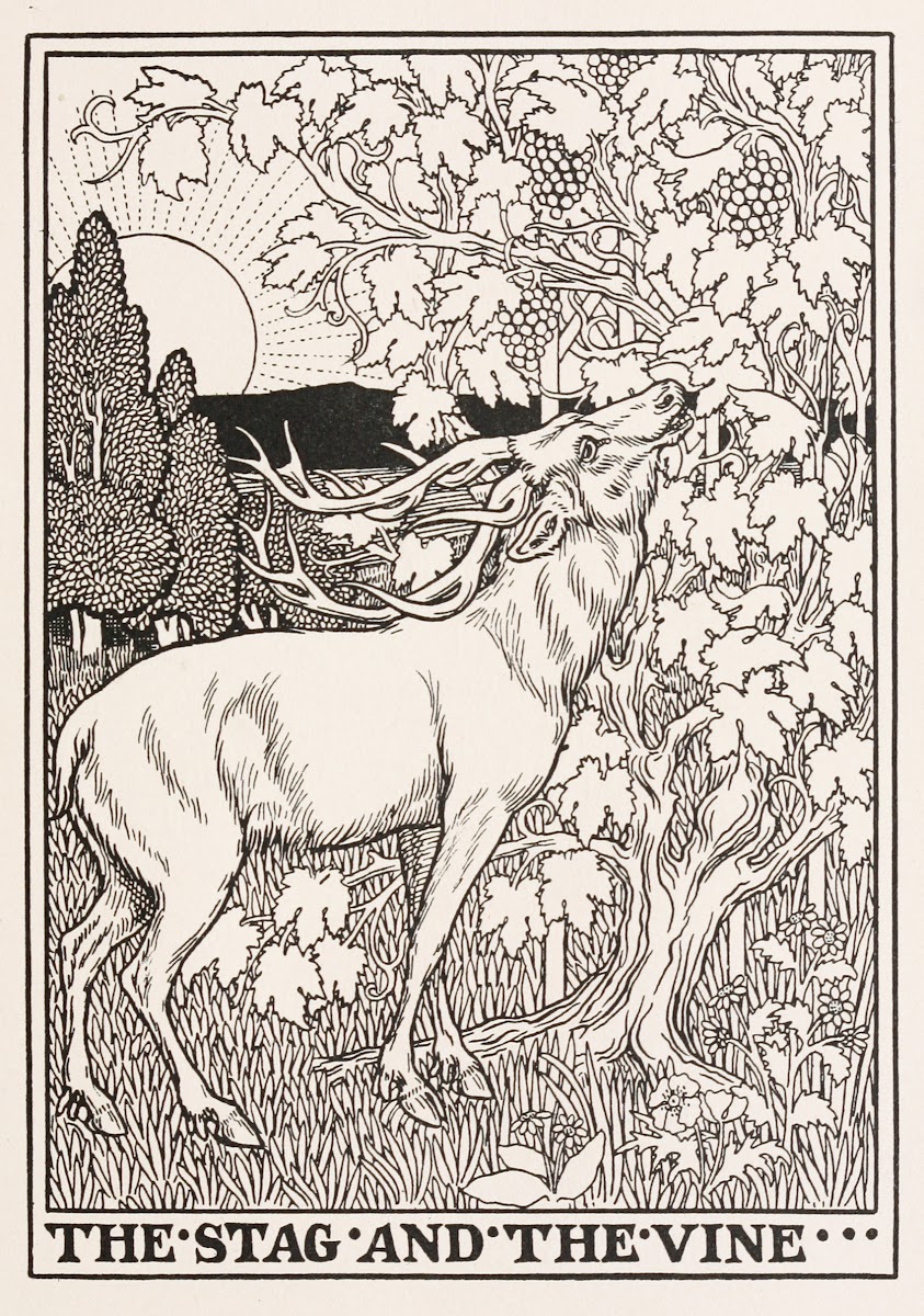 The Stag and the Vine 1900