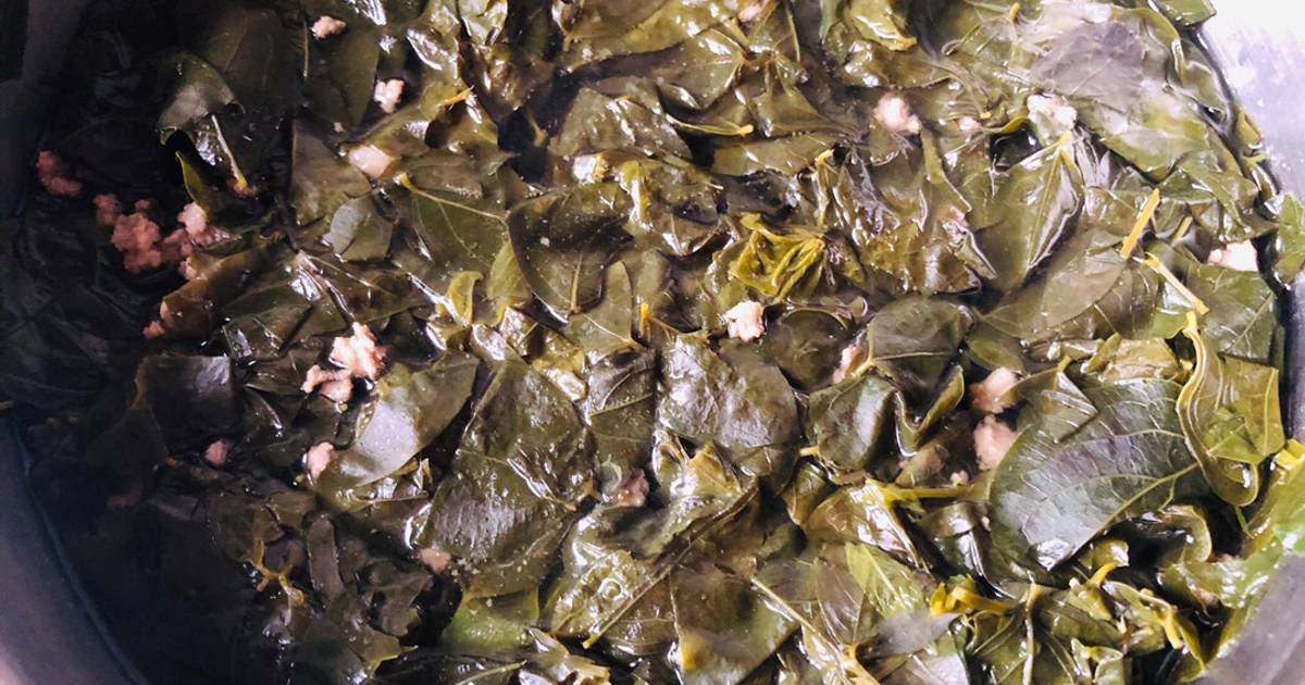 Canh rau ngót thịt bằm
