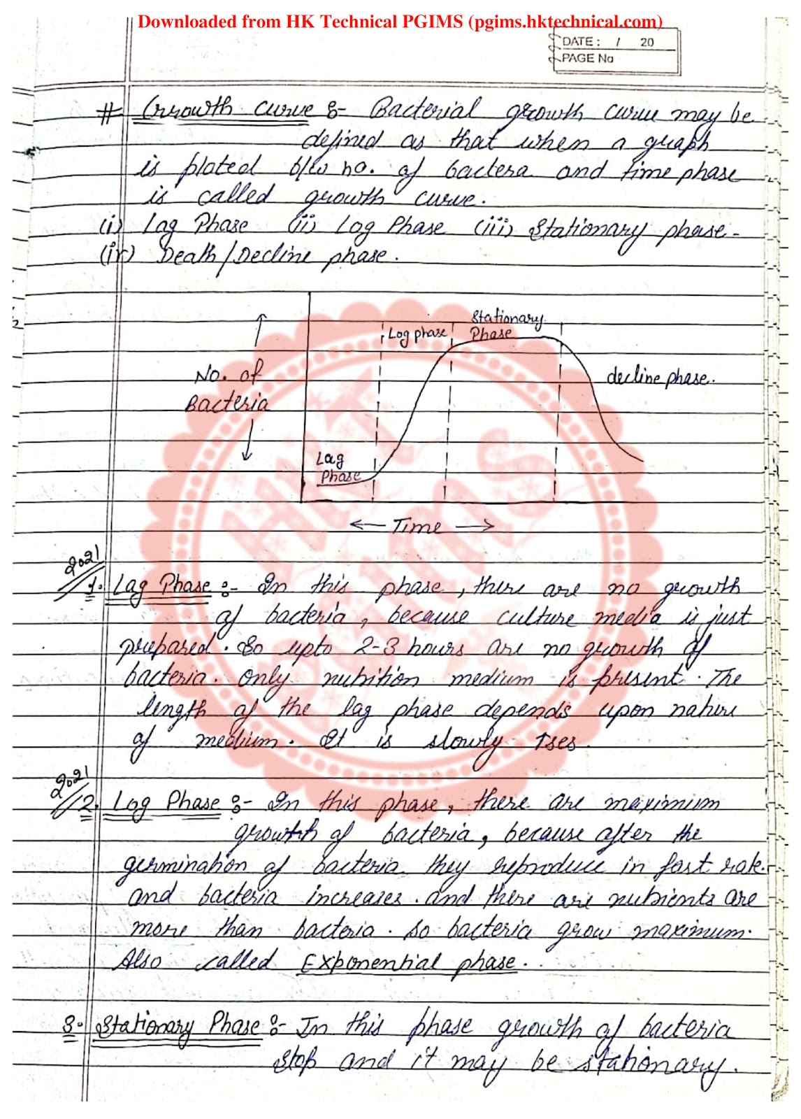 Microbiology unit 1 part 2 3rd Semester B.Pharmacy ,BP303T Pharmaceutical Microbiology,BPharmacy,Handwritten Notes,Previous Year's Question Papers,BPharm 3rd Semester,Important Exam Notes,Pharmaceutical Microbiology,B.pharmacy 3rd semester,Hand written notes,