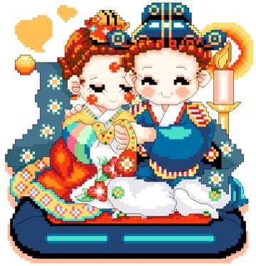 SODA 3519 Cartoon Wedding