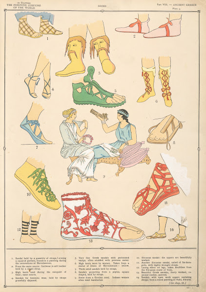 Ancient Greece  Shoes 1926 1927