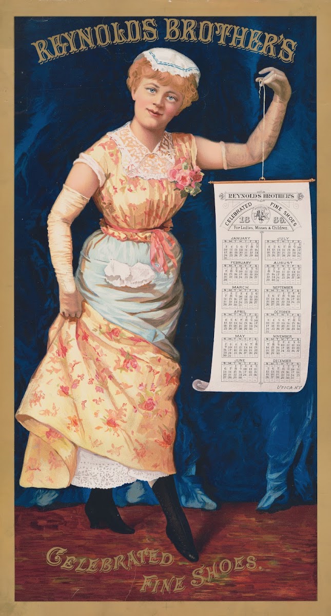 Reynolds brothers celebrated fine shoes for ladies misses  children 1886